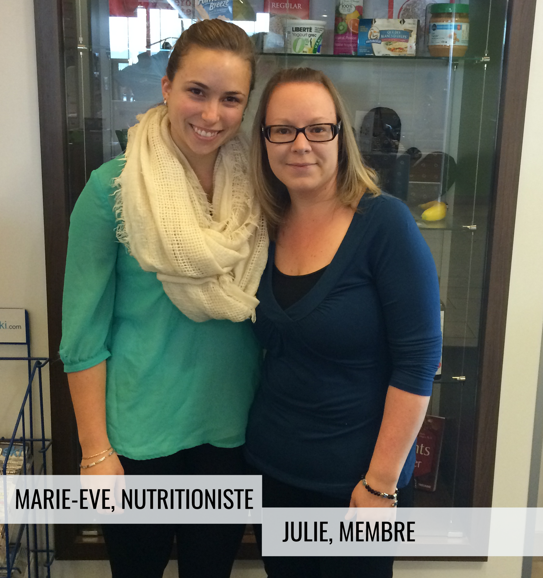 Julie Faucher et nutritionniste