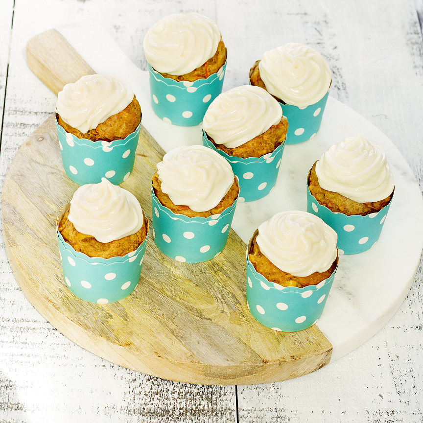 Photo Cupcake carottes et ananas glacage au yogourt small