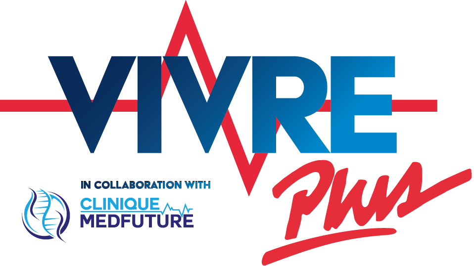 Logo Vivre plus en collaboration avec Medfuture