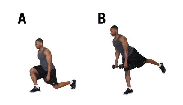 Build your legs - lunges