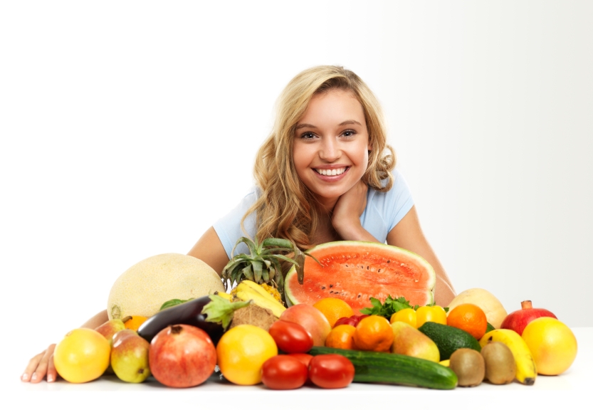 Fresh fruits vegetables_iStock_000020960994Small
