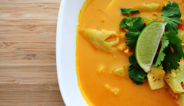 soupe tofu thai