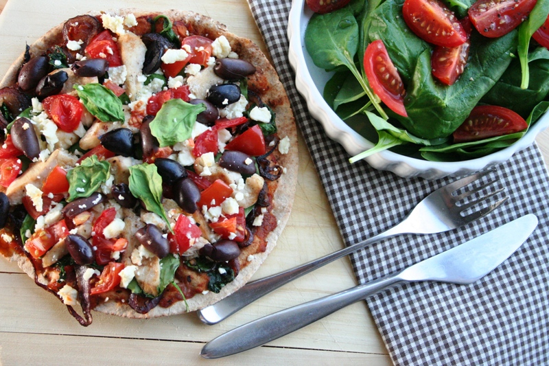 pizza poulet feta