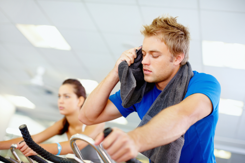 Out younger. Get Fitter. People at the Gym tired people. Don't overdo Sport