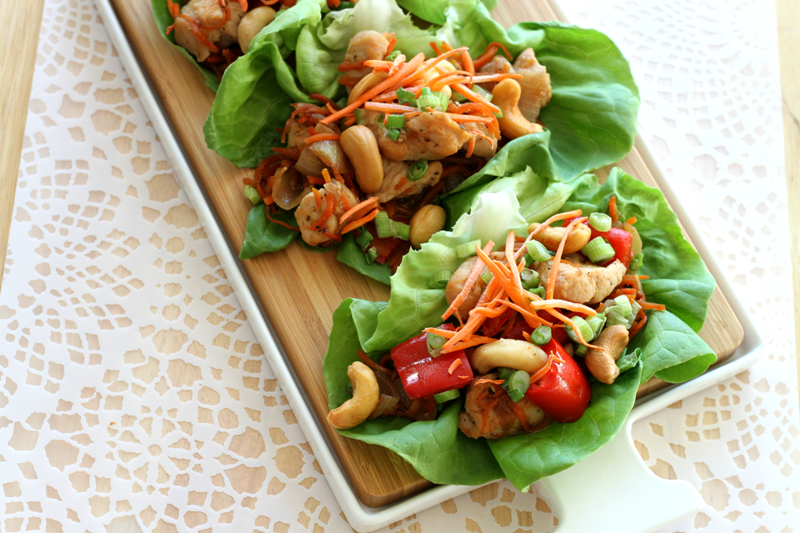 wrap laitue asiatique