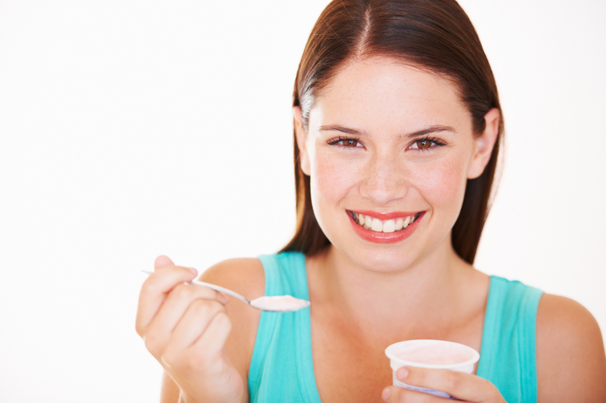 Yoghurt is both healthy and tasty