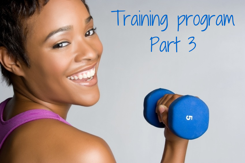 Traininf program part 3