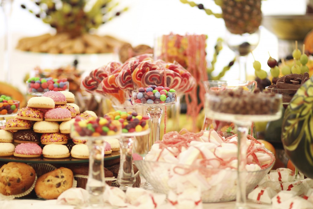 Delicious wedding table