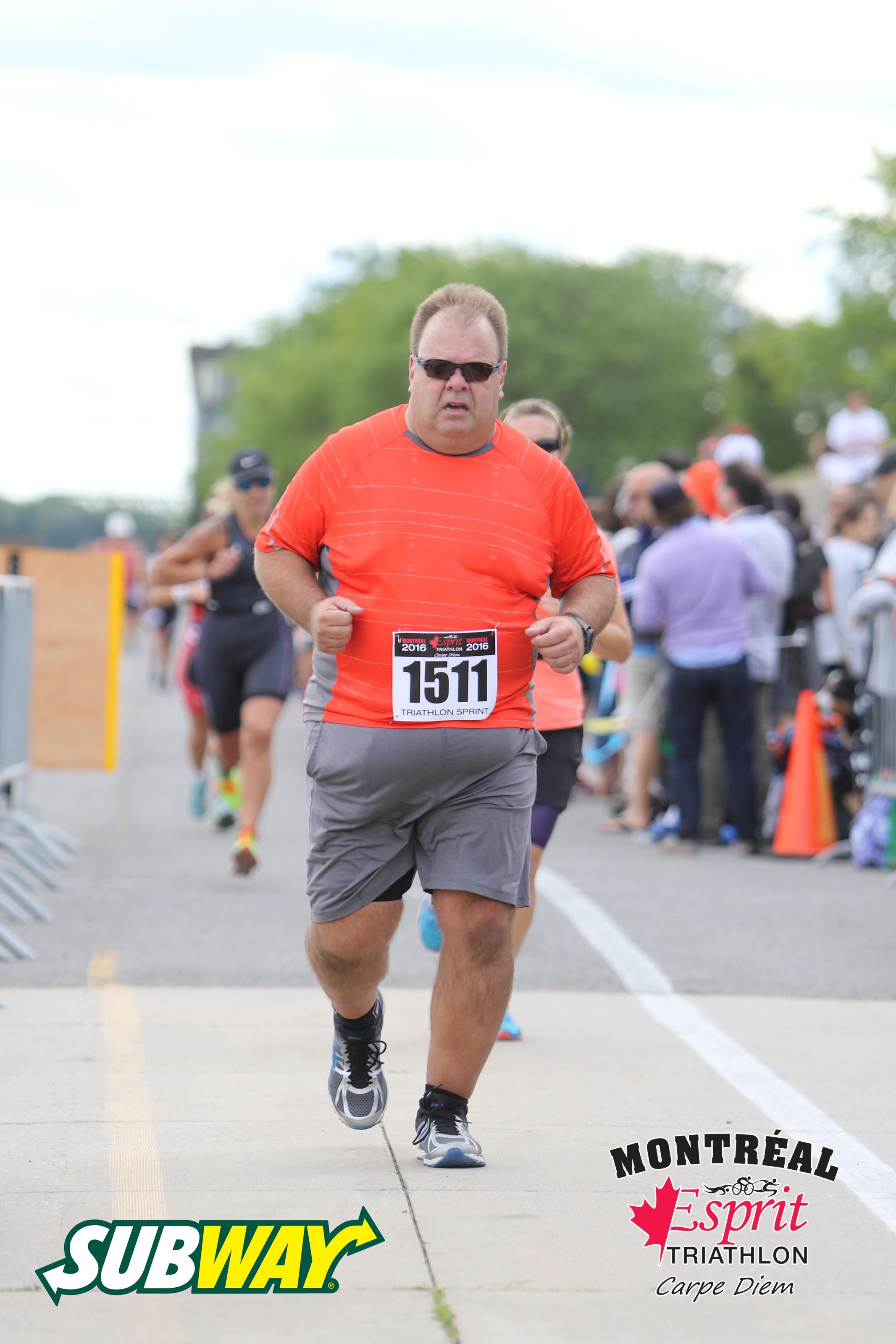 De 375 lb à un triathlon!