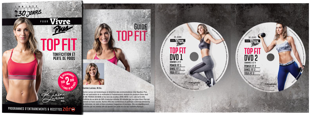 TOP FIT in 30 Days: Karine Larose’s New DVD Set