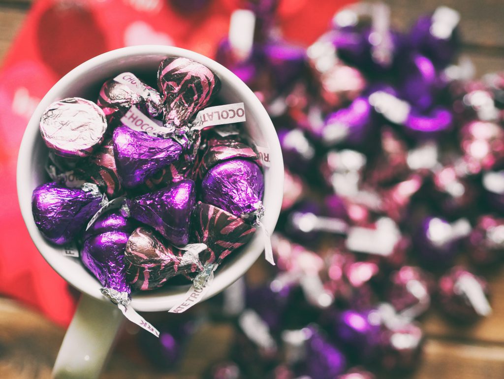 Valentines day chocolate