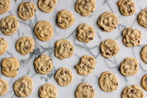 Vue sur biscuits