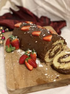 Buche de Noël au chocolat