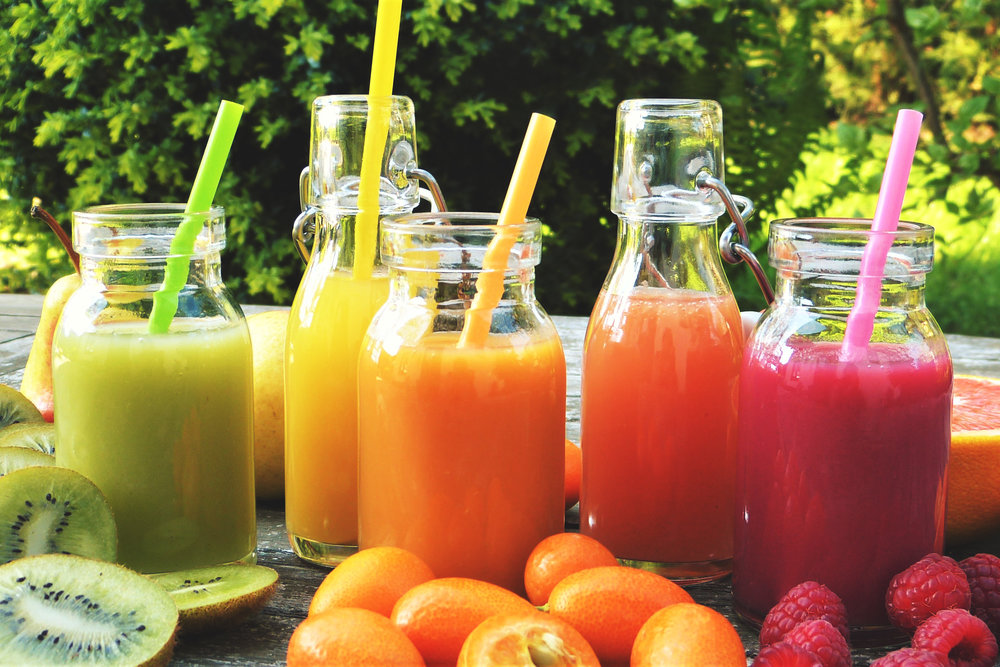 Variété de smoothie