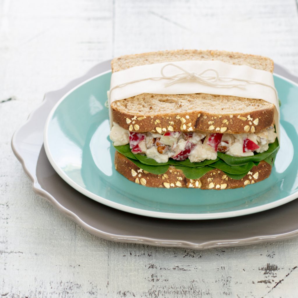 Lunch santé - Sandwich à la salade de poulet