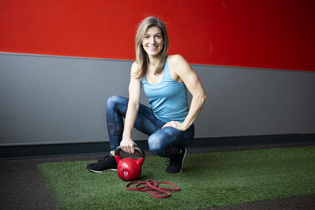 Karine souriante_gym Delson
