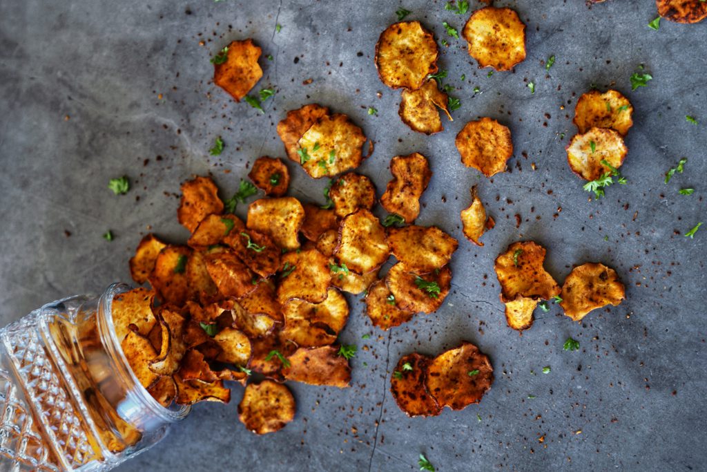 chips-de-patates-douces-maisons