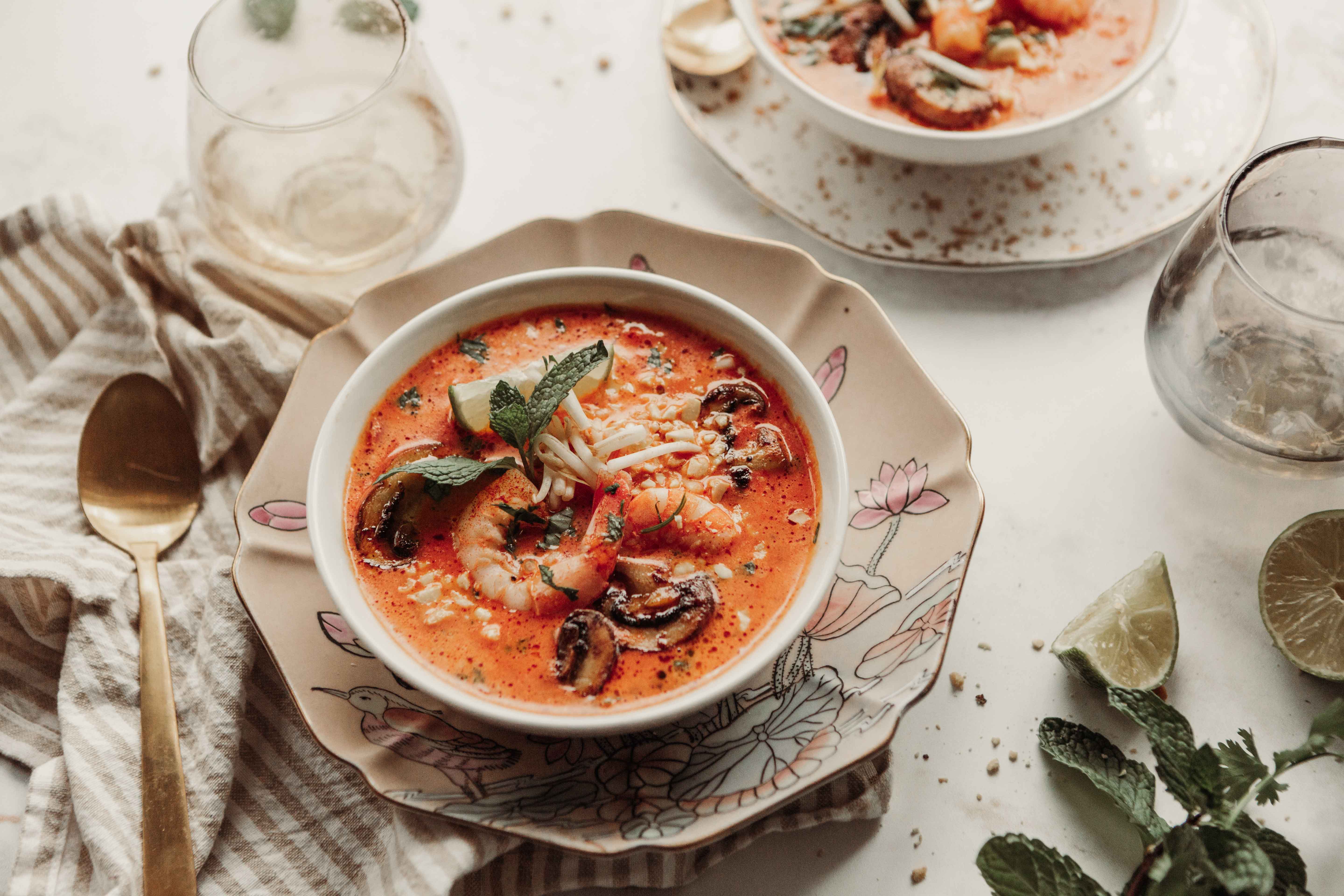 Looks like a soup but eats like a meal