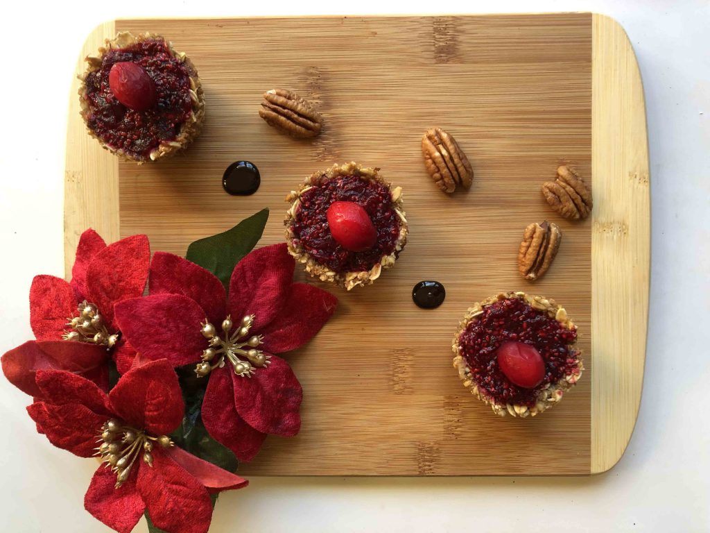 tartelettes-festives-aux-framboises