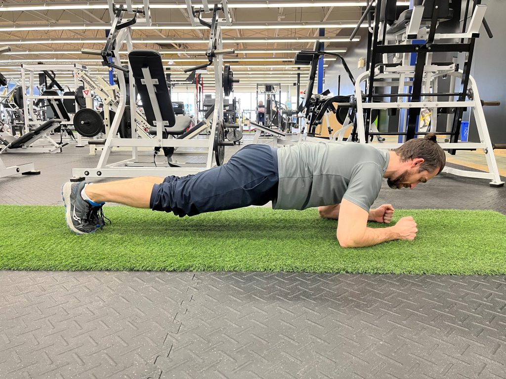 exercices pour golfeurs - planche