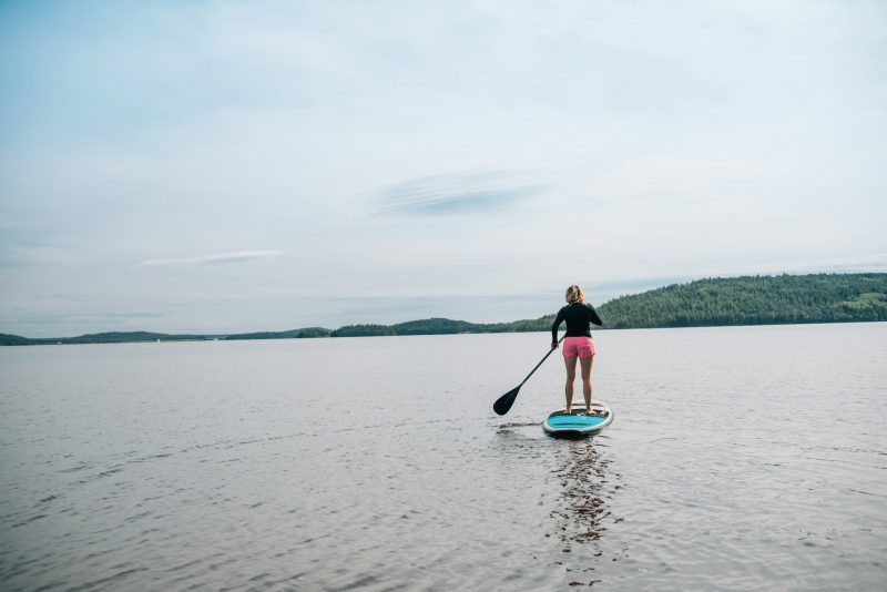 exercices paddle board