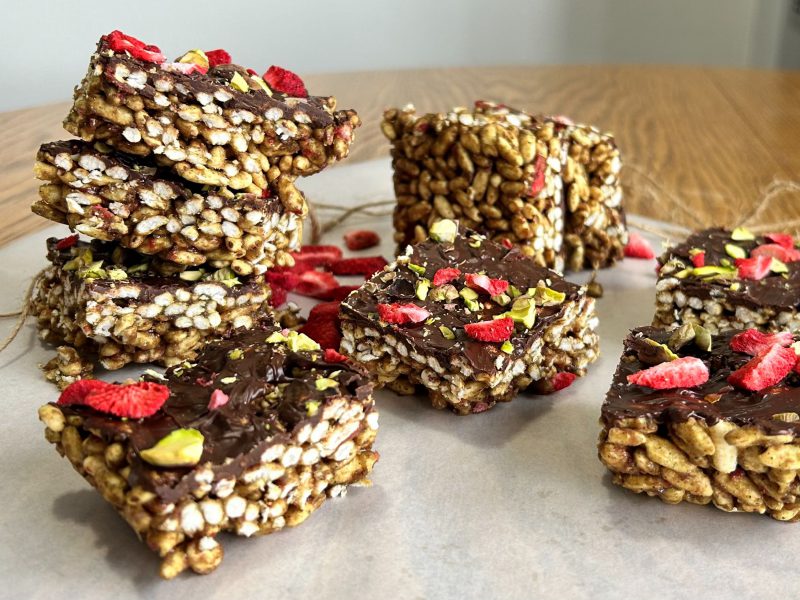 carres-aux-rice-krispies-de-noel - Rice Krispies® squares