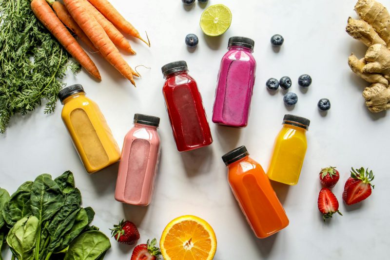 jus détox - perte de poids- cure de jus - detox juices