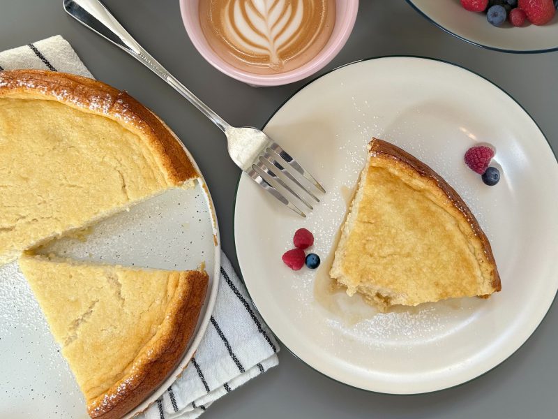 gâteau érable et ricotta - ricotta and maple cake