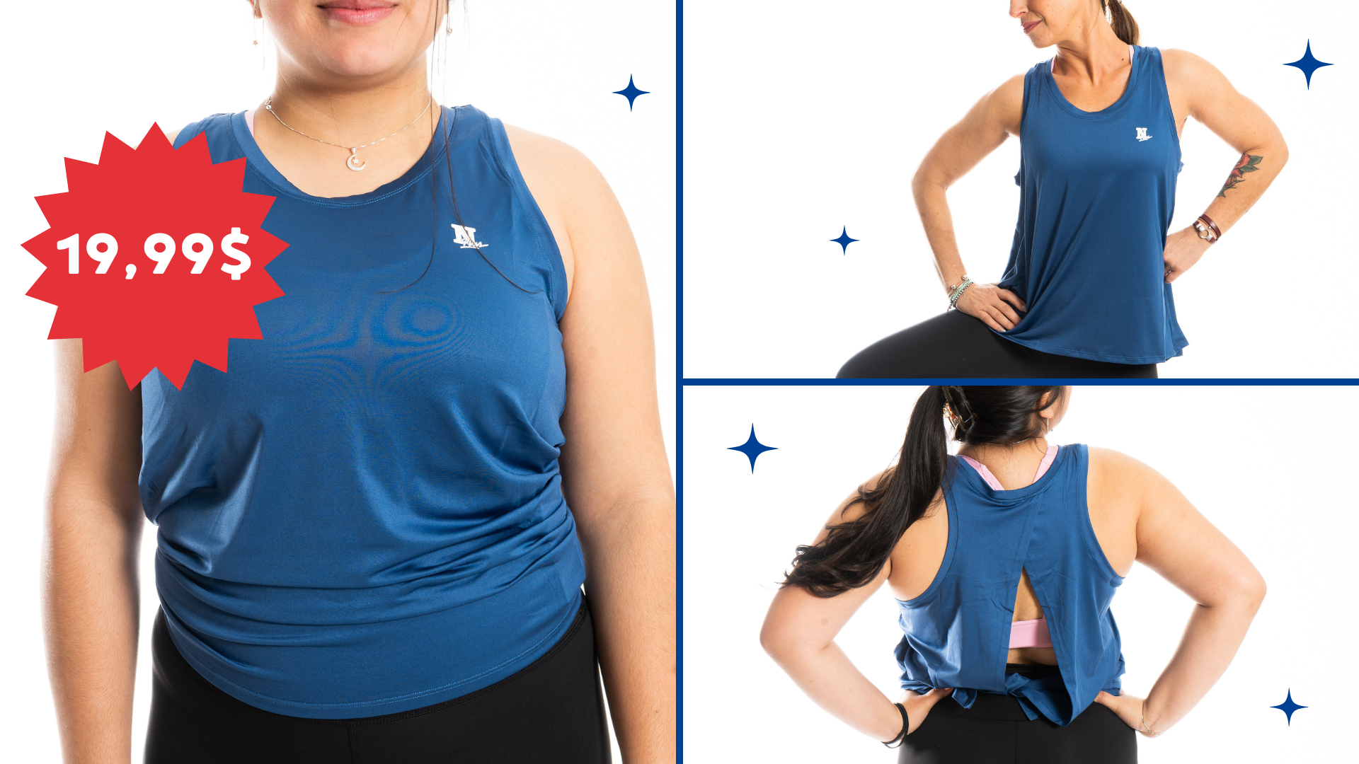 Offre spéciale : camisole nouée à 19,99$