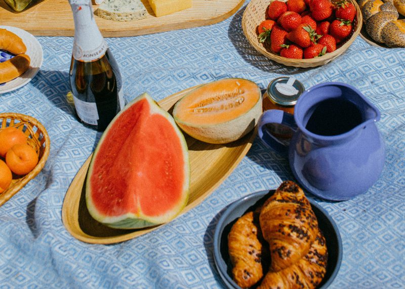 les melons-fruits d'été- types of melons summer fruits
