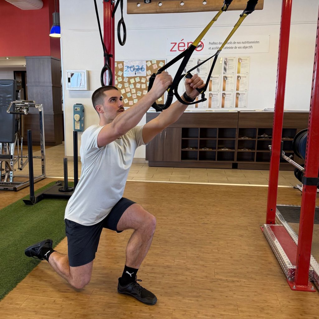 cross-country skiing exercises - skater squat